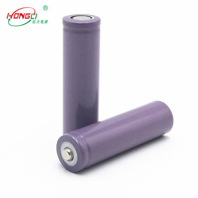 хорошее качество 3,7 клетка иона лития в & Импеданс клетки иона лития пурпура 18650 1200мАх 3,7 в под 60мΩ в продаже